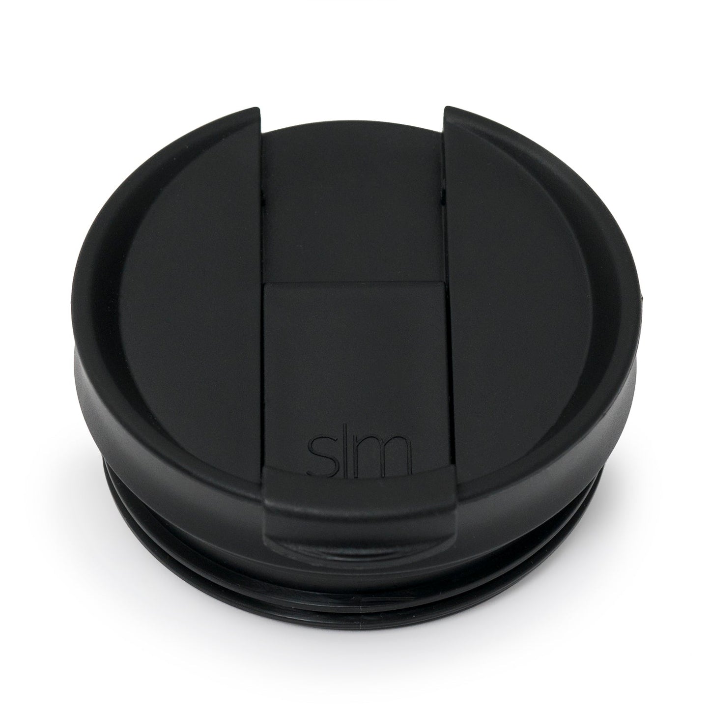 Black matte product on light gray background with high contrast